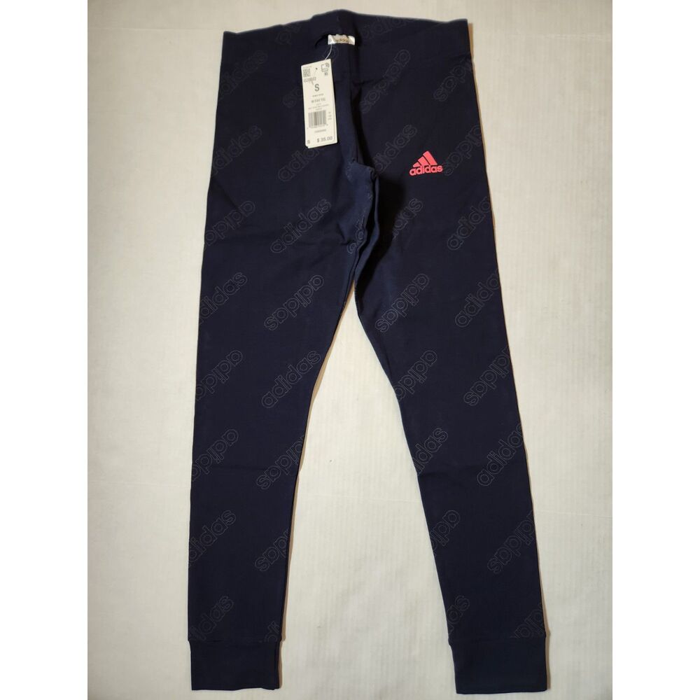 Adidas Cotton Leggings Women’s Small Legend Ink Print